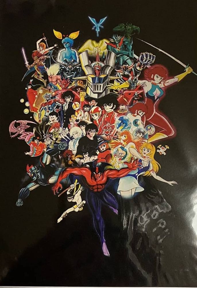 Amazon.co.jp: 永井豪展キービジュアル ポストカード #永井豪